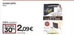 Coop Biffi Sughi offerta