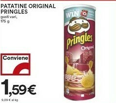 Coop Pringles Patatine Original offerta