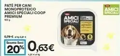 Coop Coop - Paté Per Cani Monoproteico Amici Speciali offerta