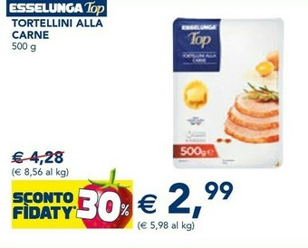 Esselunga Tortellini Alla Carne offerta