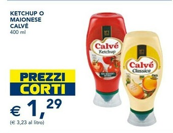 Esselunga Calvè Ketchup O Maionese offerta