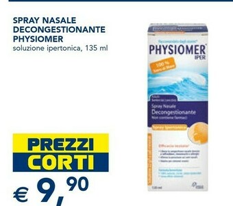 Esselunga Physiomer Spray Nasale Decongestionante offerta