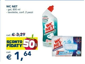 Esselunga Wc net Gel/ Tavolette offerta
