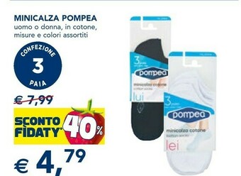Pompea Minicalza Uomo