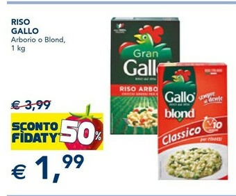 Esselunga Gallo Riso offerta