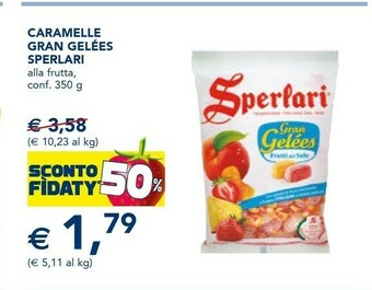 Esselunga Sperlari Gran Gelèes Frutti Del Sole Assortite Alla Frutta offerta