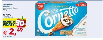 Esselunga Algida Cornetto Fragola offerta