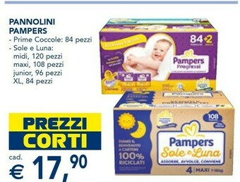 Esselunga Pampers Pannolini offerta