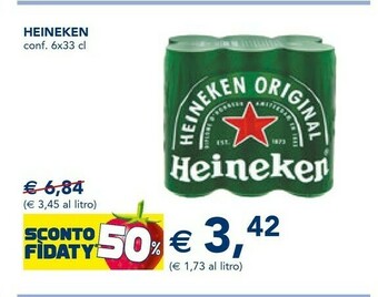 Esselunga Heineken Birra 330 G(ml) offerta