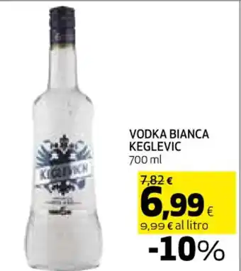 VODKA BIANCA KEGLEVIC 700 ml