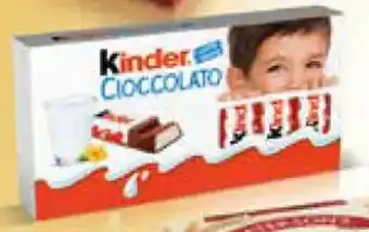 Ipercoop BARRETTE KINDER CIOCCOLATO 16 pezzi, 200 g offerta