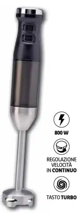 Ipercoop COOP FRULLATORE AD IMMERSIONE 3 IN 1 HB5010Y-GS offerta