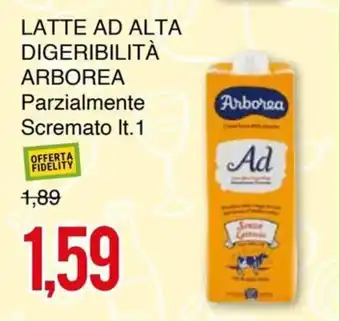 Hardis LATTE AD ALTA DIGERIBILITÀ ARBOREA Parzialmente Scremato It. 1 offerta