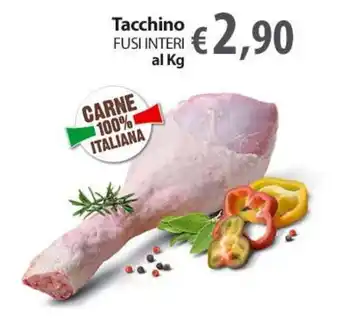 Extra Supermercati Tacchino FUSI INTERI offerta
