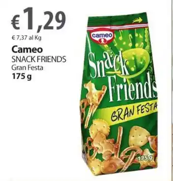 Extra Supermercati Cameo SNACK FRIENDS Gran Festa 175 g offerta