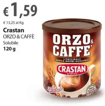 Extra Supermercati Crastan ORZO & CAFFÈ Solubile 120 g offerta