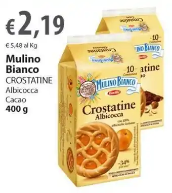 Mulino Bianco CROSTATINE Albicocca Cacao 400 g