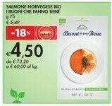 Bennet I Buoni Che Fanno Bene Salmone Norvegese Bio offerta