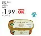 Bennet Algida Carte D'Or Panna 400 G(ml) offerta