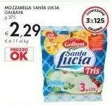 Bennet Galbani Mozzarella Santa Lucia 375 G(ml) offerta