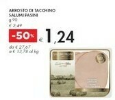 Bennet Salumi Pasini Arrosto Di Tacchino offerta