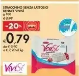 Bennet Bennet Stracchino Senza Lattosio Vivisi offerta