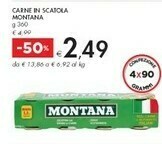 Bennet Montana Carne In Scatola offerta