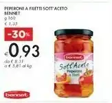 Bennet Bennet Peperoni A Filetti Sott'aceto offerta