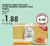 Bennet Purina Alimento Umido Per Gatti Cuore Morbido Gourmet Gold offerta