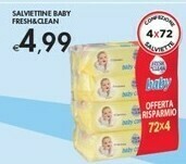 Bennet Fresh & Clean Salviettine Baby offerta