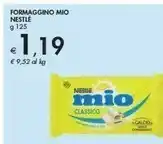 Bennet Nestlè Formaggino Mio 125 G(ml) offerta