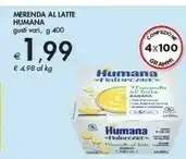 Bennet Humana Merenda Al Latte offerta