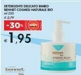 Bennet Bennet Detergente Delicato Bimbo Cosmesi Naturale Bio offerta