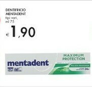 Bennet Mentadent Dentifricio offerta