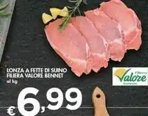 Bennet Bennet Lonza A Fette Di Suino Filiera Valore offerta