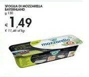 Bayernland Sfoglia Di Mozzarella