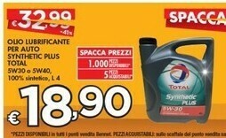 Bennet Olio motore offerta