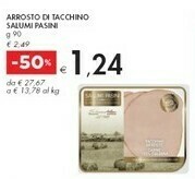 Bennet Salumi Pasini Arrosto Di Tacchino offerta