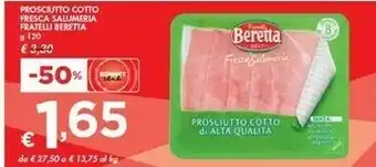 Bennet Beretta Prosciutto Cotto offerta