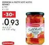 Bennet Bennet Peperoni A Filetti offerta