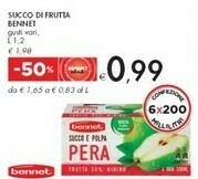 Bennet Succhi di frutta offerta