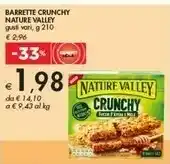 Bennet Nature valley Barrette Crunchu offerta