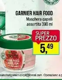 Caddy's Garnier Cura dei capelli offerta