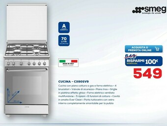 Smeg Cucina CX60SV9