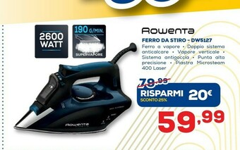 Euronics Rowenta Ferro Da Stiro DW5127 offerta