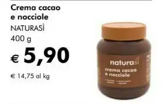 NaturaSi Crema Cacao E Nocciole