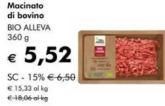 Giardineria Bio alleva Macinato Di Bovino offerta