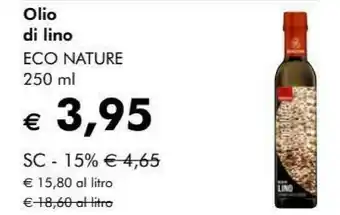 Tenimenti grieco Linea Bio - Olio Di Lino 250 G(ml)