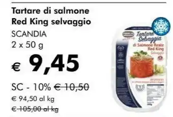 Scandia Tartare Di Salmone Red King Selvaggio
