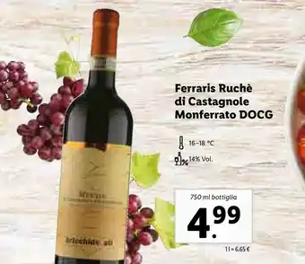 Ferraris Ruchè Di Castagnole Monferrato Docg
